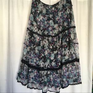 Cynthia Steffe Silk Skirt, Size 12